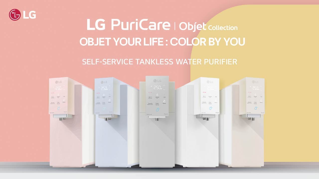 Designer Object Collection Colours — LG PuriCare Atom V Object Collection