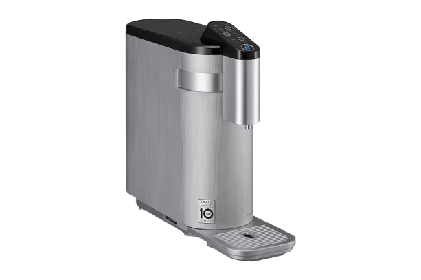 LG PuriCare water purifier in silver, available on subscription from RM17 per month