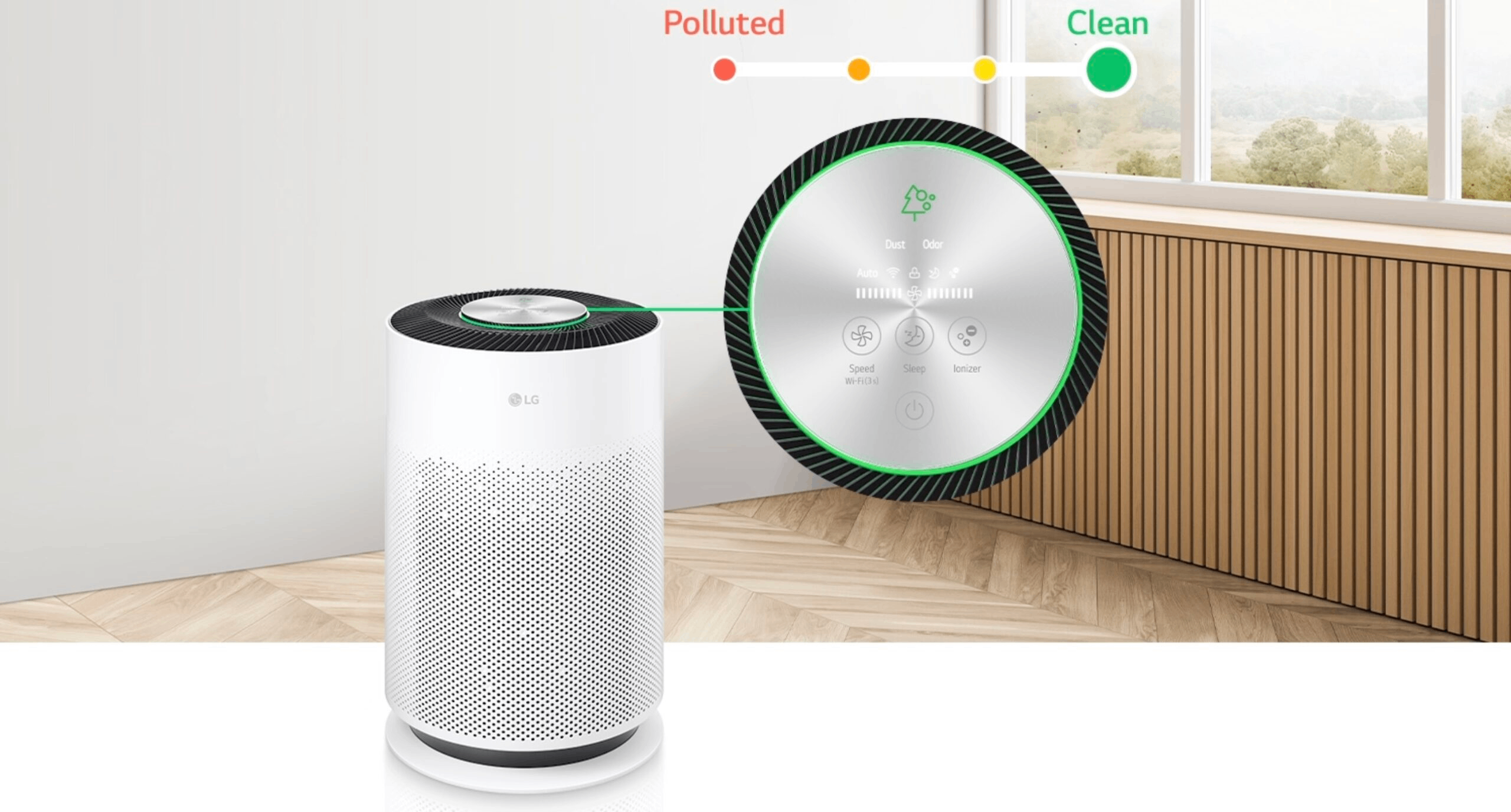 Bring Air Quality to Light — LG PuriCare 360° HIT