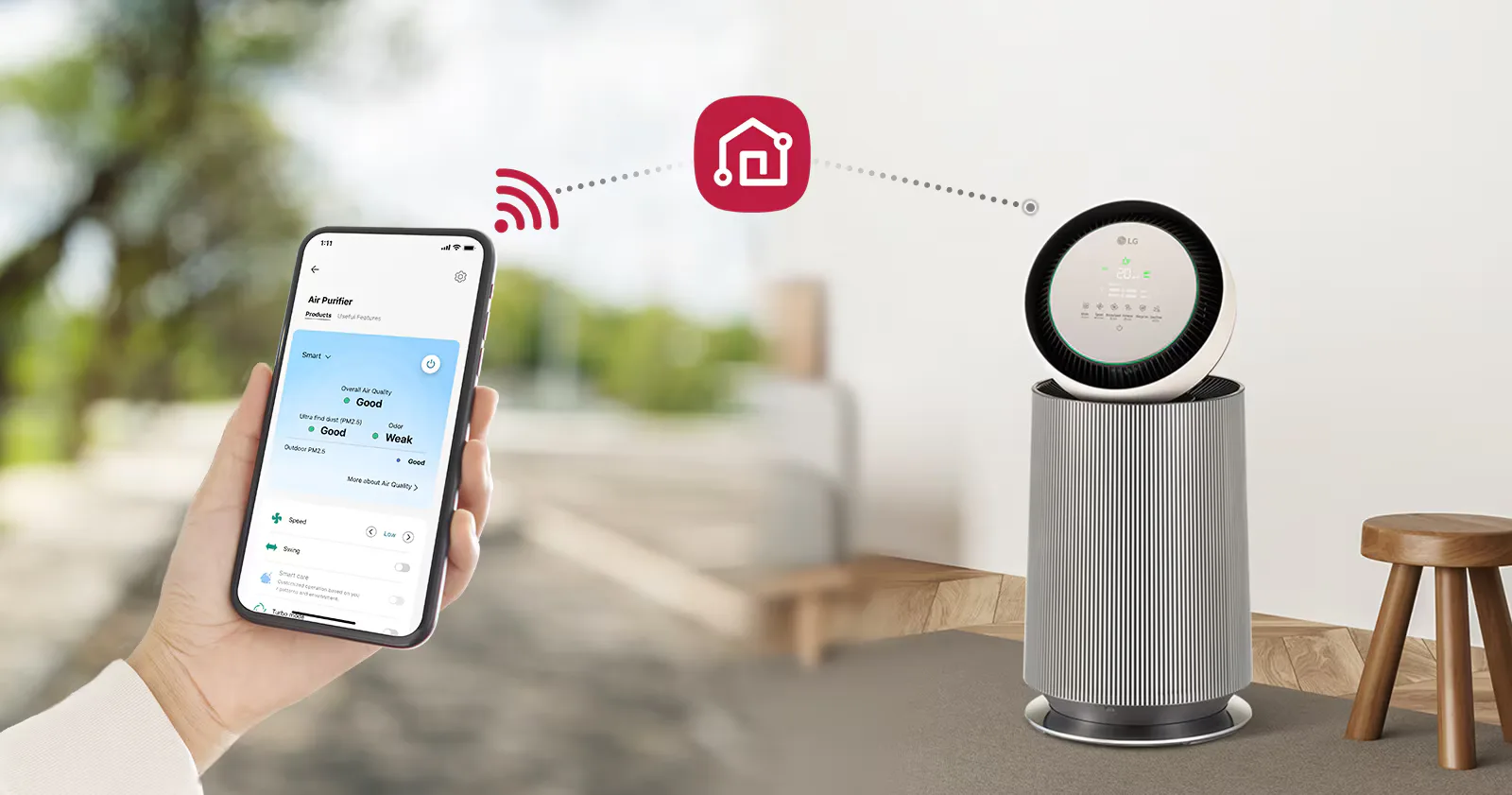 LG ThinQ™ — LG PuriCare 360° Alpha Pet Single