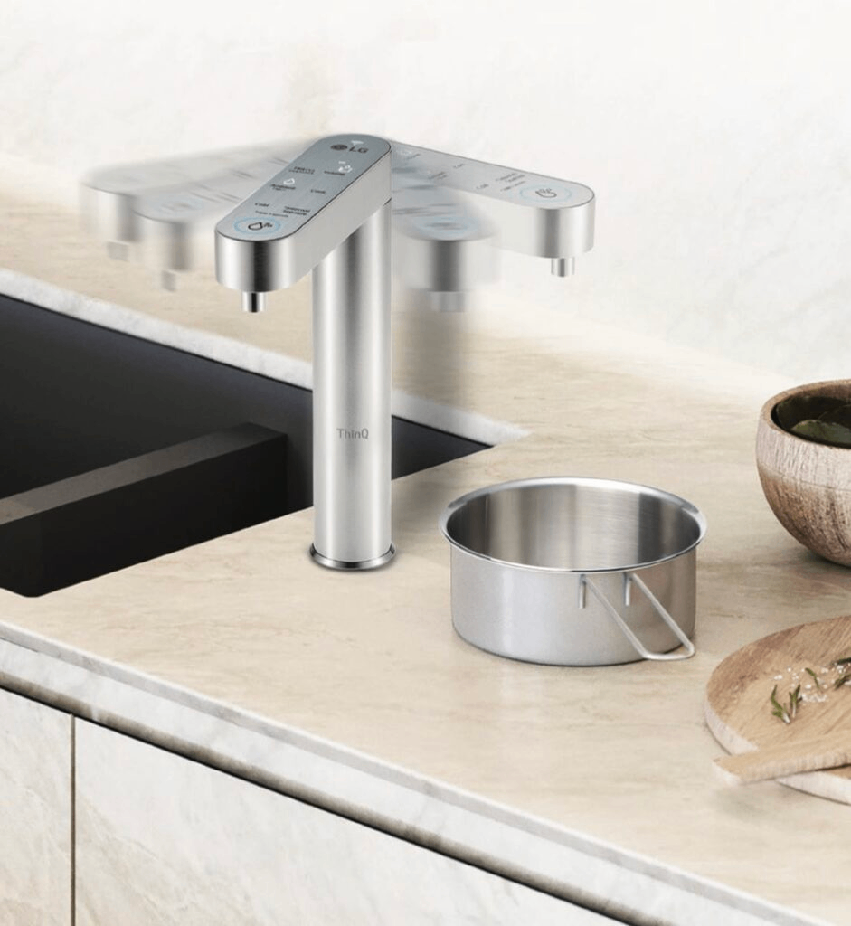 180° Swivel Water Outlet — LG PuriCare ATOM-U Undersink