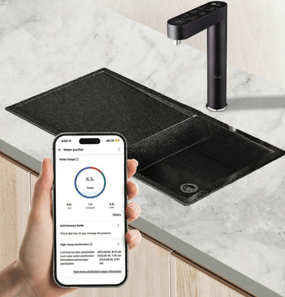 LG ThinQ™ Smart Control — LG PuriCare ATOM-U Undersink